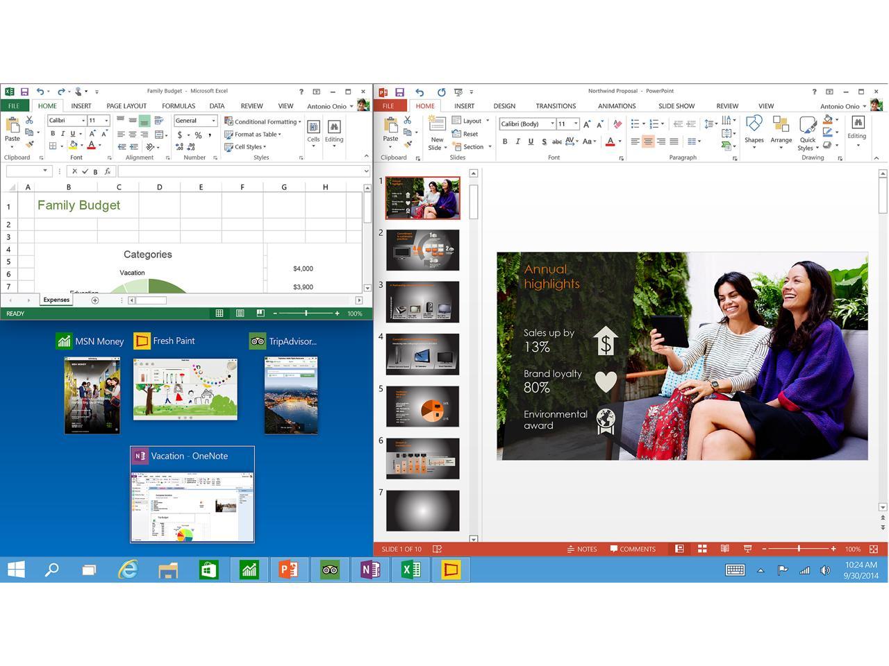 Microsoft Windows 10 Pro 64-bit, DVD - OEM