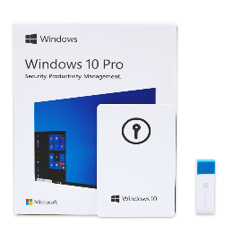 Microsoft Windows 10 Pro (64-Bit, USB Flash Drive)