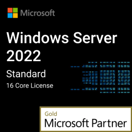 Windows server 2022 Standard- 16 Core License